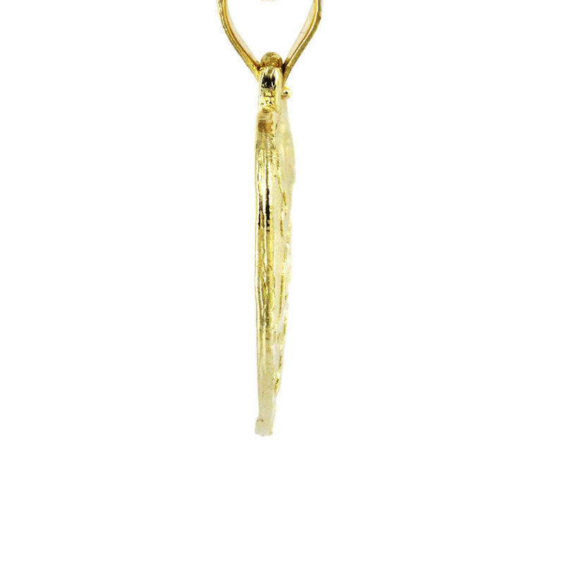 10K Yellow Gold Heart Necklace | Appx. 12.9 Grams