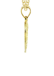 10K Yellow Gold Heart Necklace | Appx. 12.9 Grams