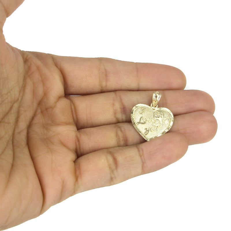 10K Yellow Gold Heart Necklace | Appx. 12.9 Grams