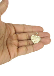 10K Yellow Gold Heart Necklace | Appx. 12.9 Grams
