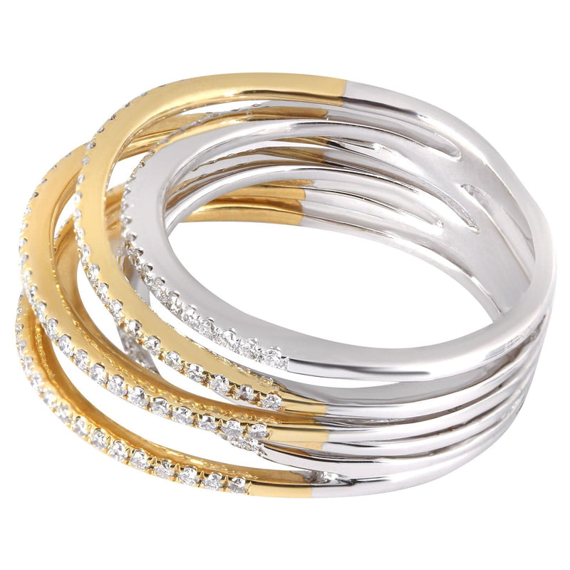 14K Ladies Diamond Cocktail Ring | 0.81 Carats | 7.92 Grams