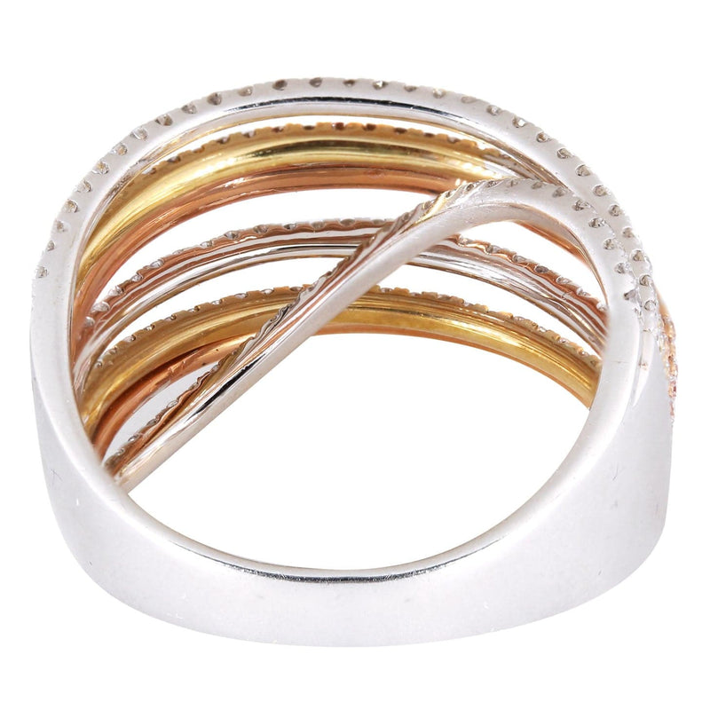 14K Ladies Diamond Cocktail Ring | 1.35 Carats | 6.2 Grams
