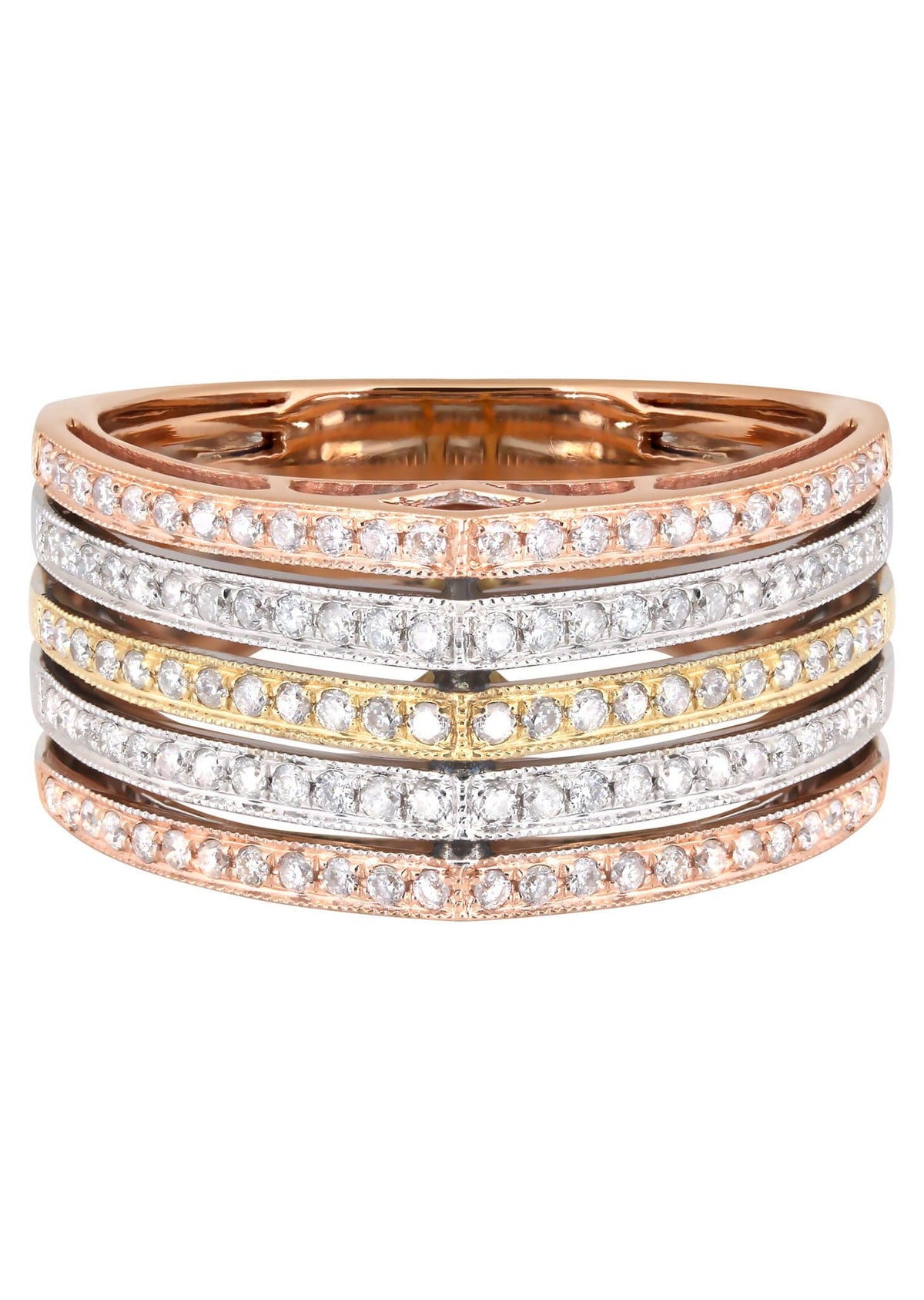14K Ladies Diamond Cocktail Ring | 0.58  Carats | 6.3 Grams