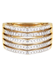 14K Ladies Diamond Cocktail Ring | 0.59 Carats | 6.15 Grams