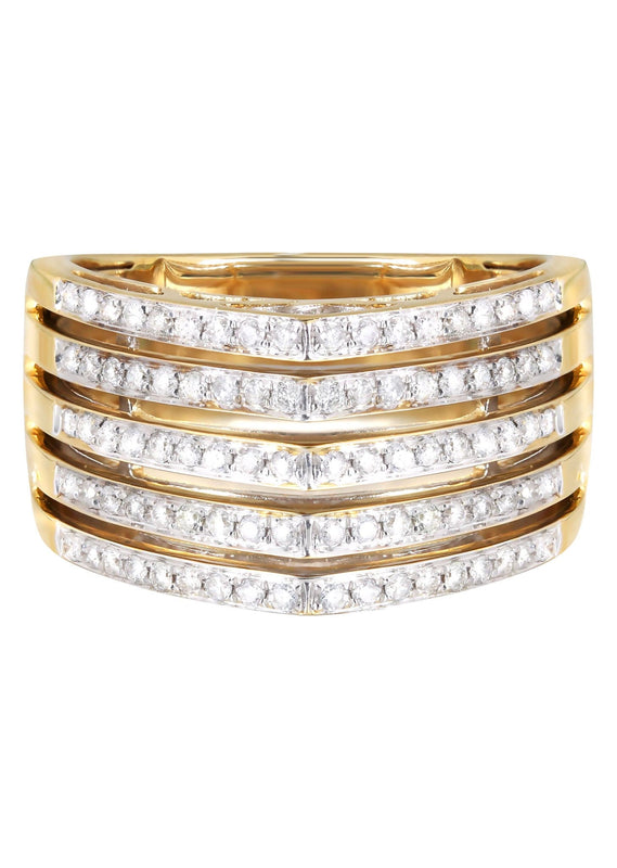 14K Ladies Diamond Cocktail Ring | 0.59 Carats | 6.15 Grams