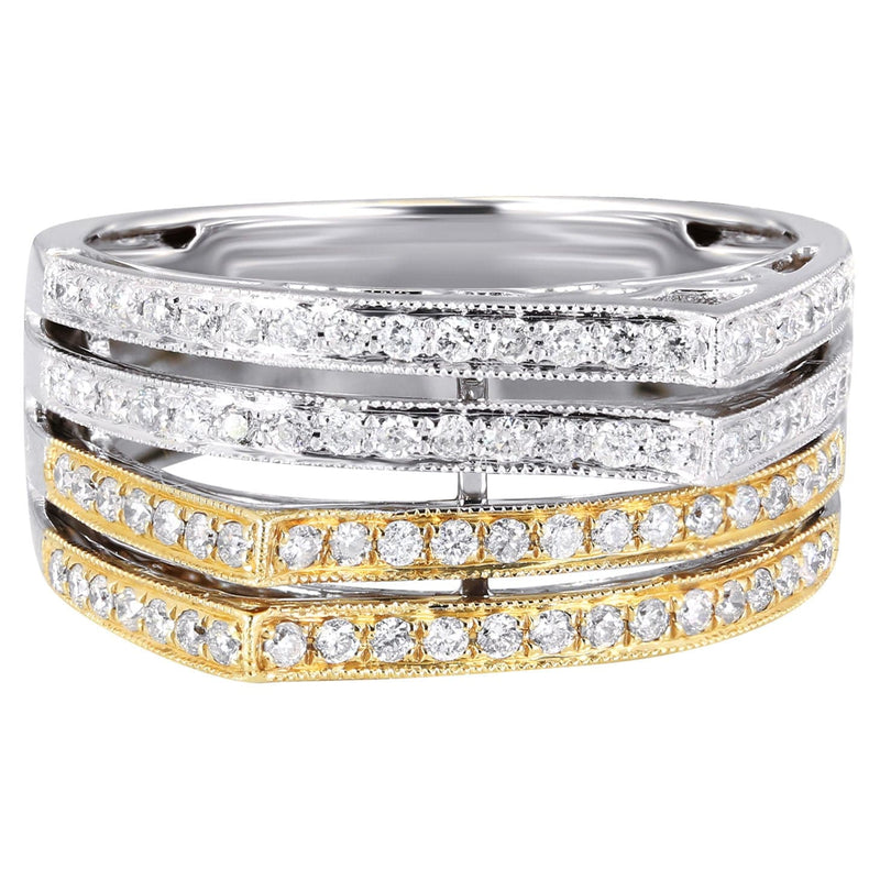 14K Ladies Diamond Cocktail Ring | 0.55 Carats | 6.29 Grams