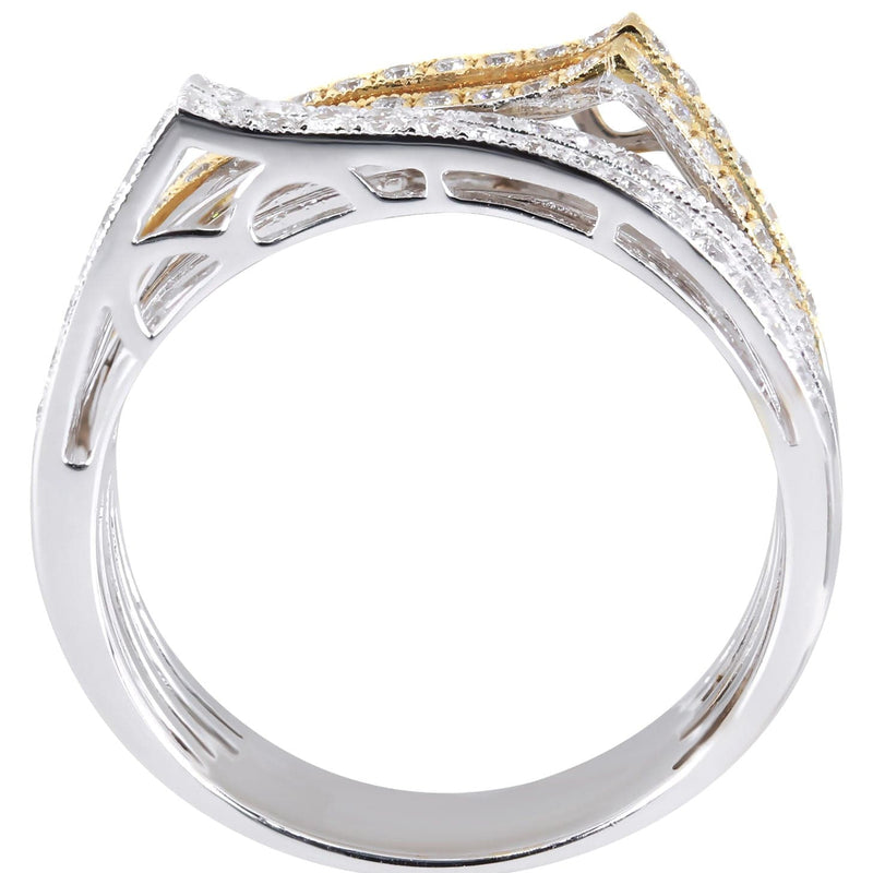 14K Ladies Diamond Cocktail Ring | 0.55 Carats | 6.29 Grams