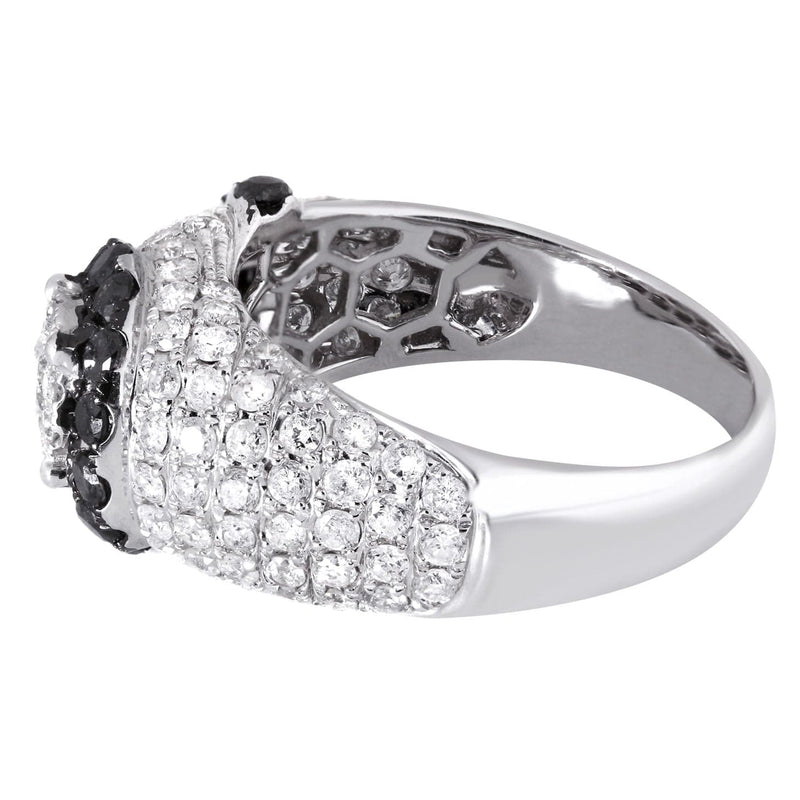 14K Ladies Black Diamond Cocktail Ring | 2.06 Carats | 5.83 Grams