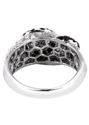 14K Ladies Black Diamond Cocktail Ring | 2.06 Carats | 5.83 Grams