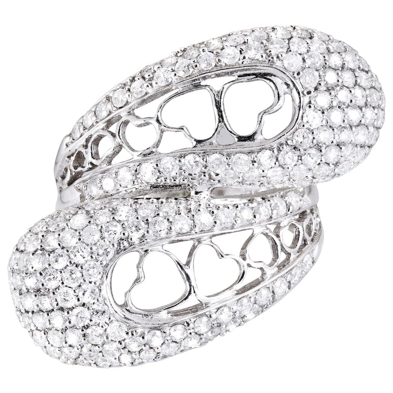 14K Ladies Diamond Cocktail Ring | 2.60 Carats | 7.14 Grams