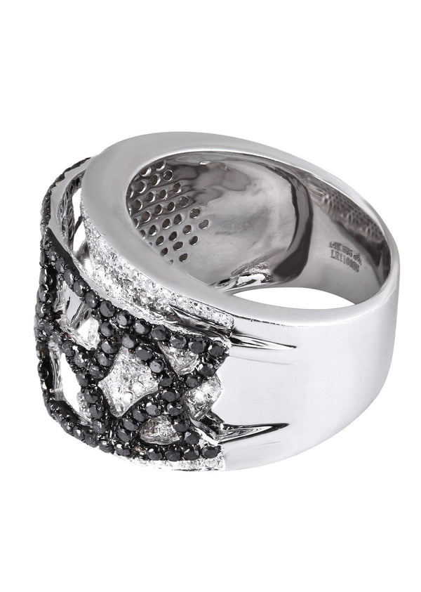 14K Ladies Black Diamond Cocktail Ring | 2.35 Carats | 12.46 Grams