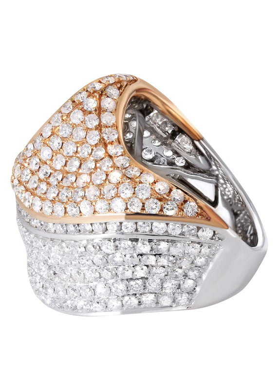 14K Ladies Diamond Cocktail Ring | 4.46 Carats | 13.46 Grams
