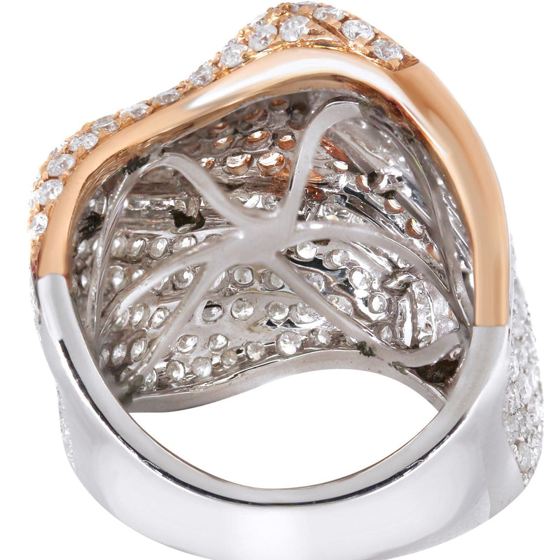 14K Ladies Diamond Cocktail Ring | 4.46 Carats | 13.46 Grams