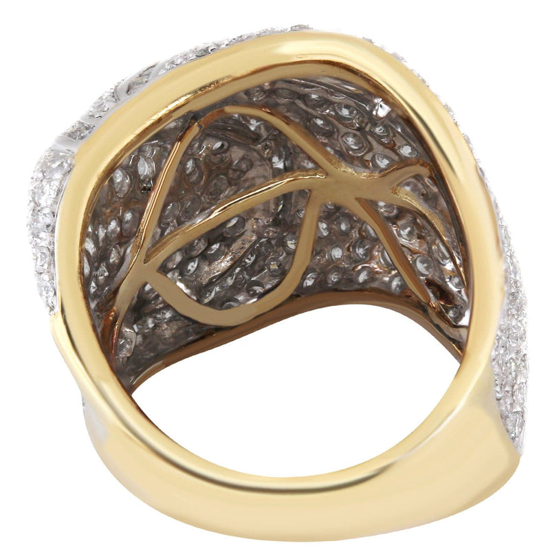 14K Ladies Diamond Cocktail Ring | 4.19 Carats | 14.09 Grams