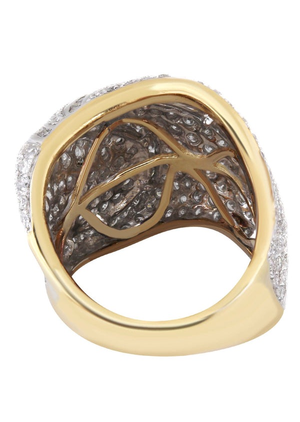 14K Ladies Diamond Cocktail Ring | 4.19 Carats | 14.09 Grams
