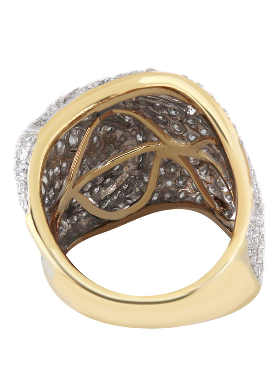 14K Ladies Diamond Cocktail Ring | 4.19 Carats | 14.09 Grams