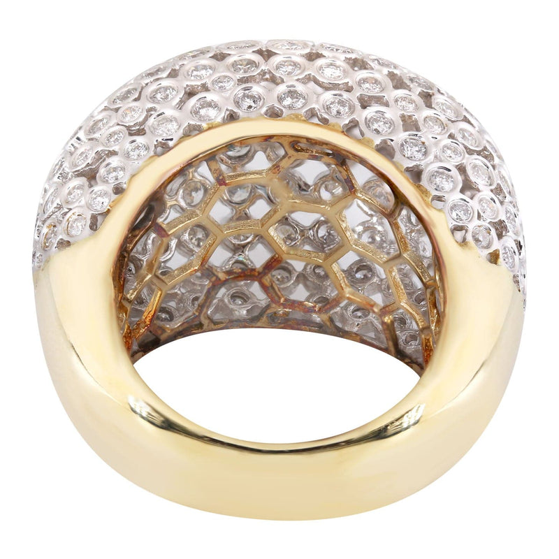 14K Ladies Diamond Cocktail Ring | 3.07 Carats | 13.14 Grams