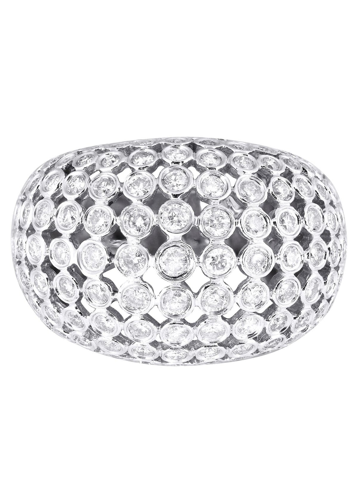 14K Ladies Diamond Cocktail Ring | 3.10 Carats | 13.43 Grams