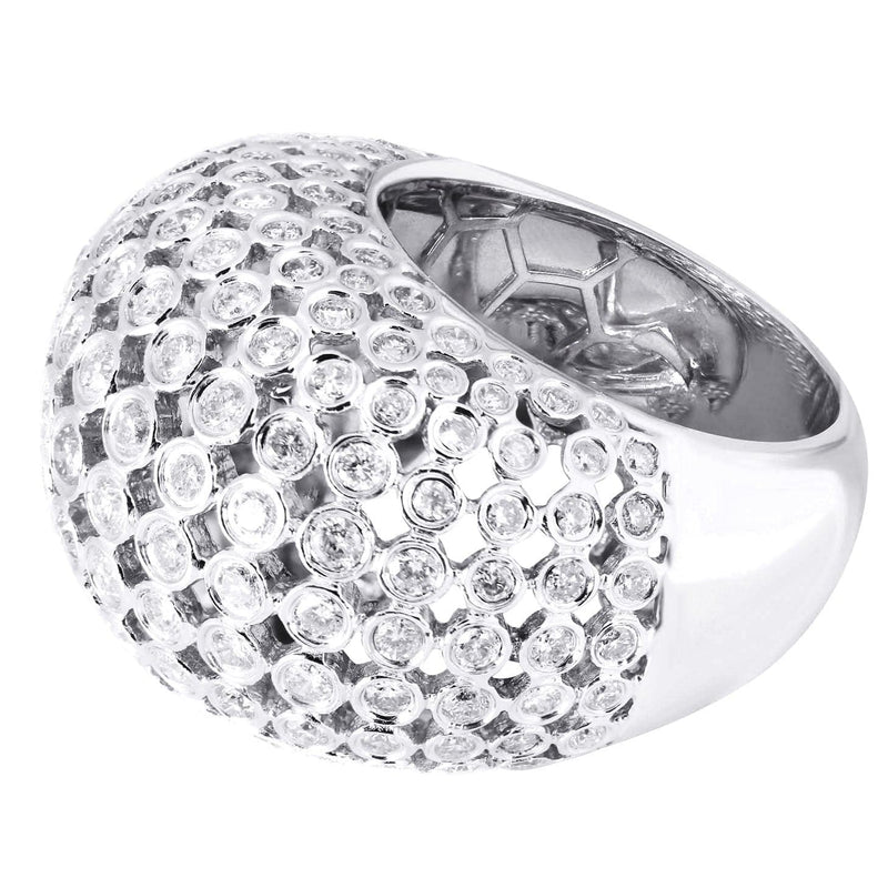 14K Ladies Diamond Cocktail Ring | 3.10 Carats | 13.43 Grams