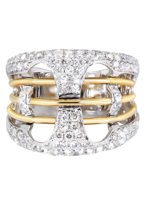 14K Ladies Diamond Cocktail Ring | 1.87 Carats | 9.25 Grams
