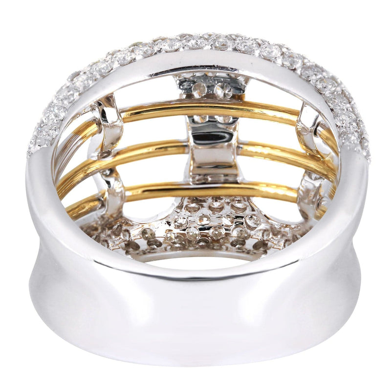 14K Ladies Diamond Cocktail Ring | 1.87 Carats | 9.25 Grams