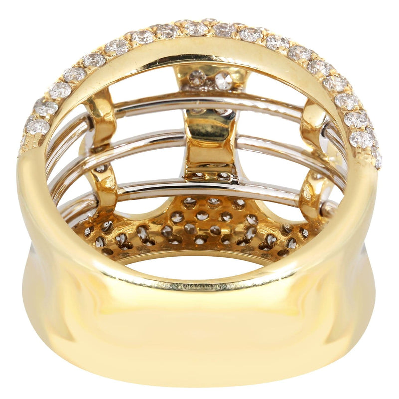 14K Ladies Diamond Cocktail Ring | 1.85 Carats | 9 Grams