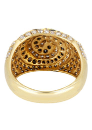 14K Ladies Black Diamond Cocktail Ring | 1.94 Carats | 7.18 Grams