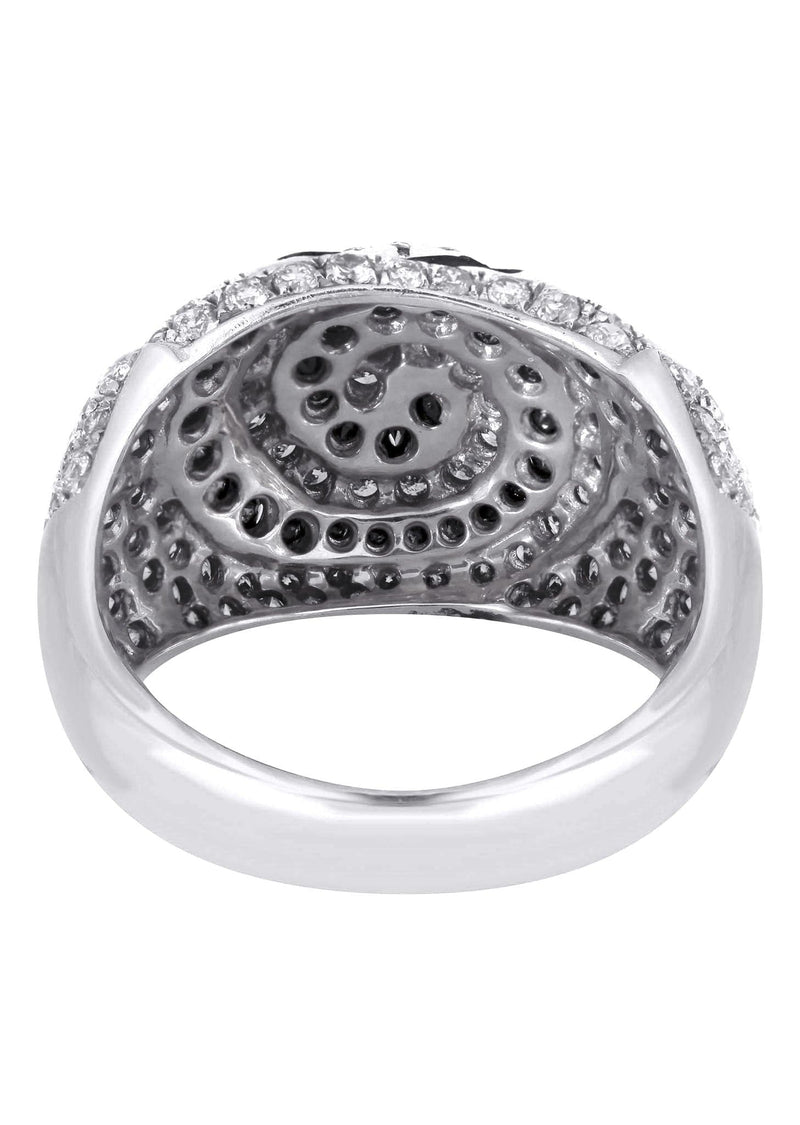 14K Ladies Black Diamond Cocktail Ring | 1.97 Carats | 7.01 Grams