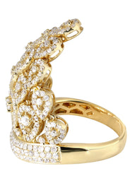 14K Ladies Diamond Cocktail Ring | 1.47 Carats | 8.77 Grams