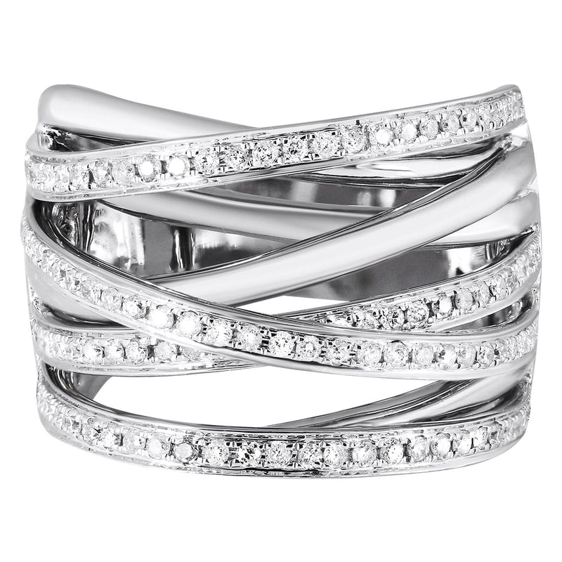 14K Ladies Diamond Cocktail Ring | 1.61 Carats | 13.05 Grams