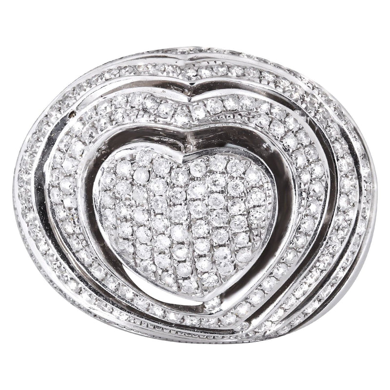 14K Ladies Diamond Cocktail Ring | 1.40 Carats | 13.2 Grams