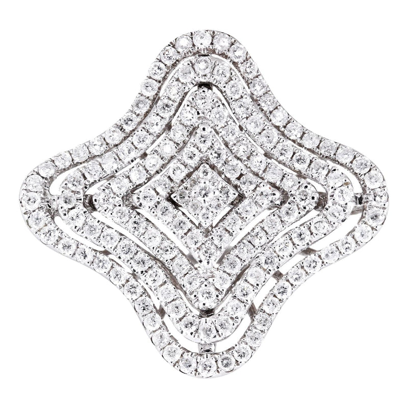 14K Ladies Diamond Cocktail Ring | 1.02 Carats | 6.24 Grams