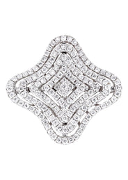 14K Ladies Diamond Cocktail Ring | 1.02 Carats | 6.24 Grams