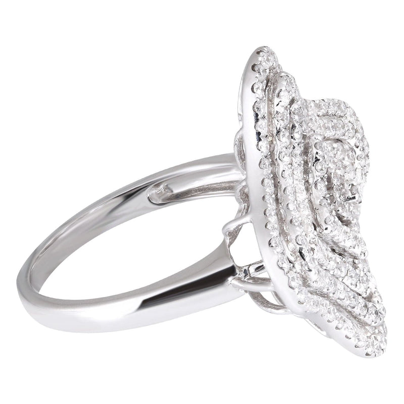 14K Ladies Diamond Cocktail Ring | 1.02 Carats | 6.24 Grams
