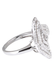 14K Ladies Diamond Cocktail Ring | 1.02 Carats | 6.24 Grams