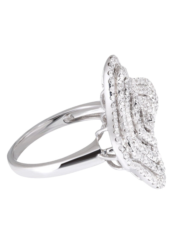14K Ladies Diamond Cocktail Ring | 1.02 Carats | 6.24 Grams