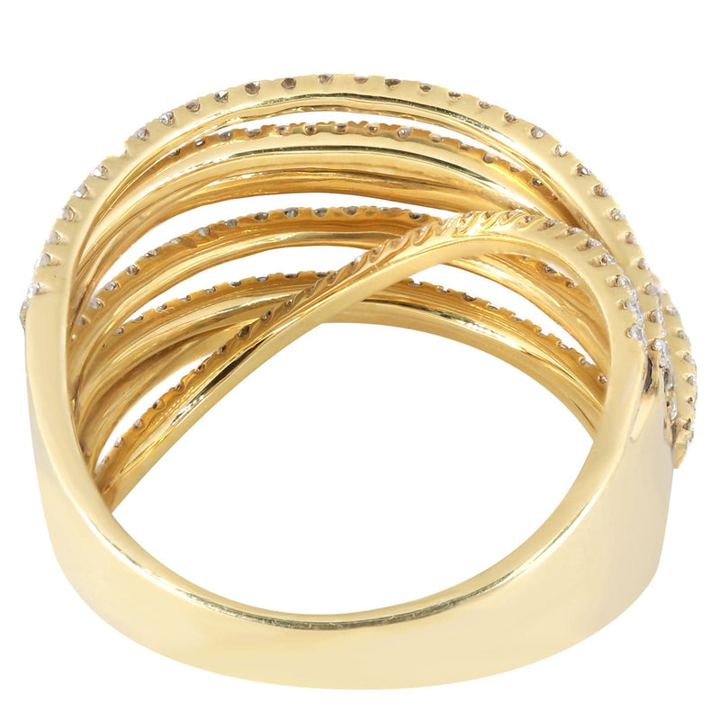 14K Ladies Diamond Cocktail Ring | 1.37 Carats | 6.47 Grams