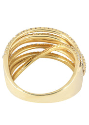 14K Ladies Diamond Cocktail Ring | 1.37 Carats | 6.47 Grams