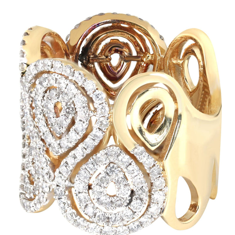 14K Ladies Diamond Cocktail Ring | 2.32 Carats | 10.76 Grams
