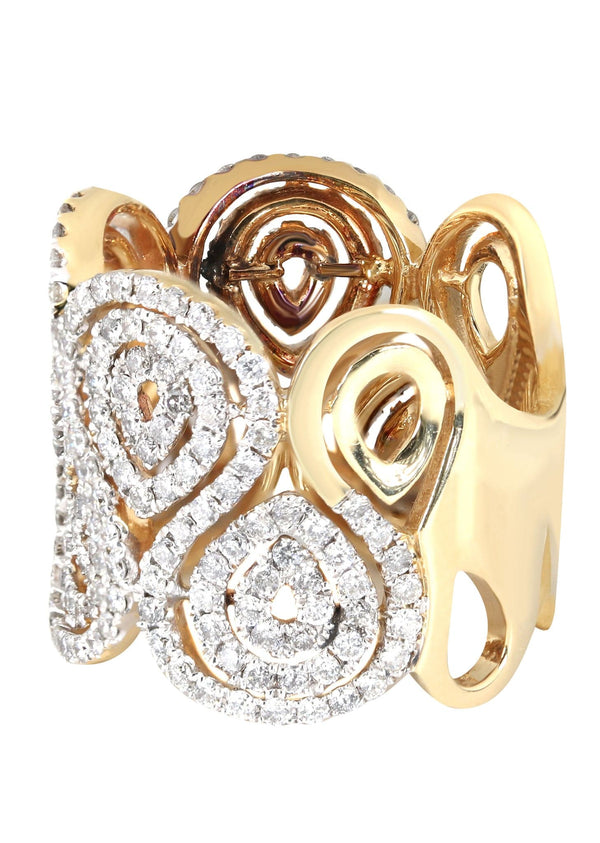 14K Ladies Diamond Cocktail Ring | 2.32 Carats | 10.76 Grams