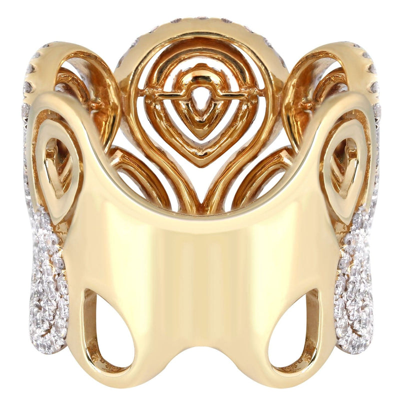 14K Ladies Diamond Cocktail Ring | 2.32 Carats | 10.76 Grams