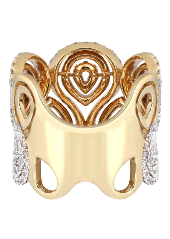 14K Ladies Diamond Cocktail Ring | 2.32 Carats | 10.76 Grams