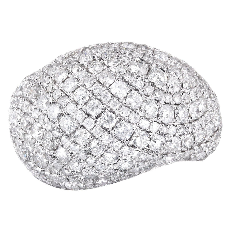 14K Ladies Diamond Cocktail Ring | 4.59 Carats | 8.73 Grams