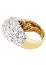 14K Ladies Diamond Cocktail Ring | 4.59 Carats | 8.73 Grams