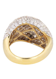 14K Ladies Diamond Cocktail Ring | 4.59 Carats | 8.73 Grams