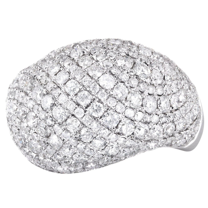 14K Ladies Diamond Cocktail Ring | 4.55 Carats | 9.25 Grams
