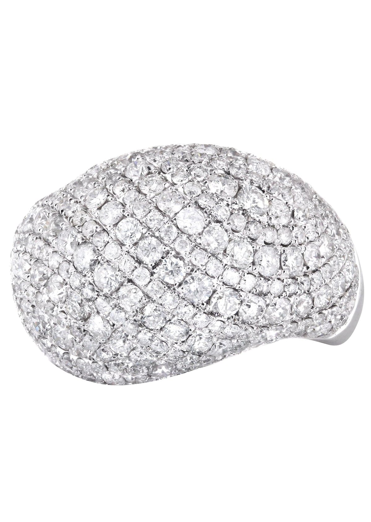 14K Ladies Diamond Cocktail Ring | 4.55 Carats | 9.25 Grams