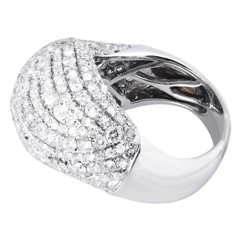 14K Ladies Diamond Cocktail Ring | 4.55 Carats | 9.25 Grams