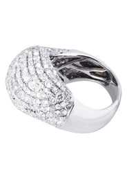 14K Ladies Diamond Cocktail Ring | 4.55 Carats | 9.25 Grams