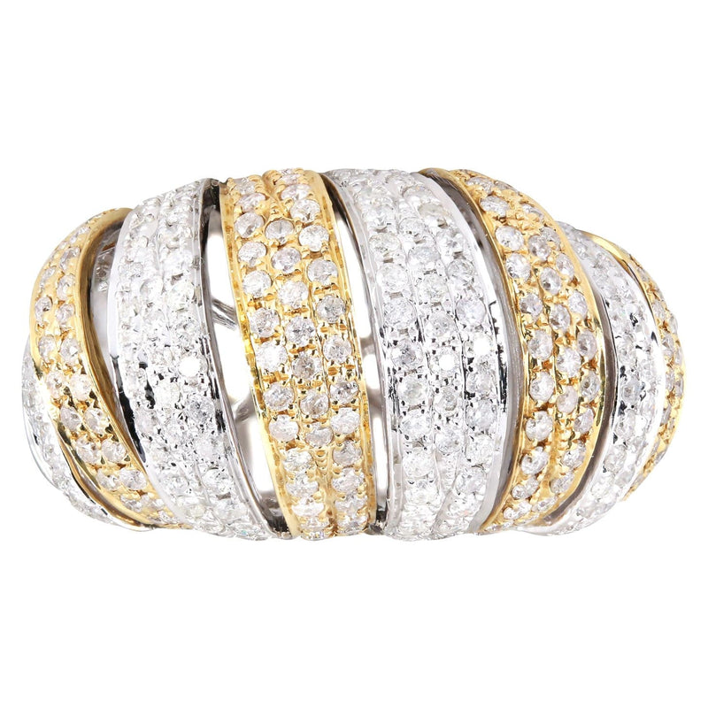 14K Ladies Diamond Cocktail Ring | 1.62 Carats | 8.58 Grams